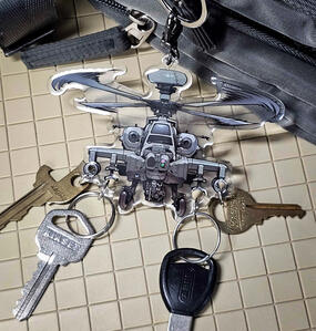 Attack Helicopter Holder Keychain Attack Helicopter Holder Keychain
