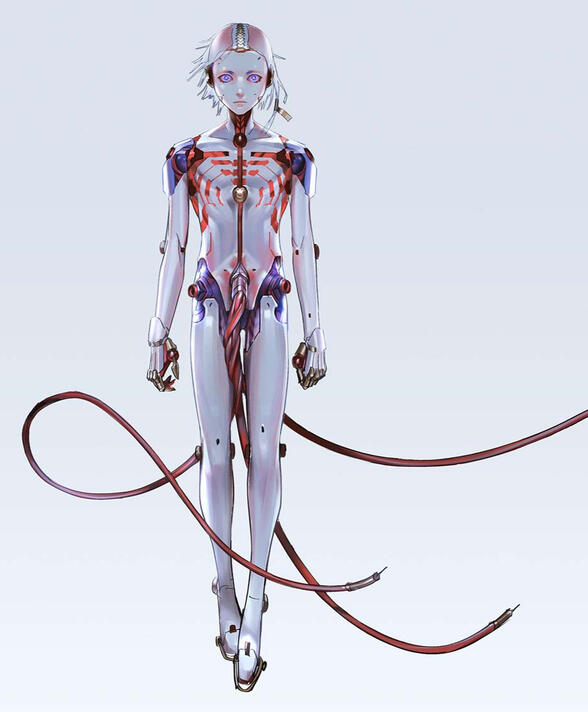 X - Early 2D Concept. I ended up developing some of the details during the modeling process as the “story” clarified in my head. Additionally, various design changes were made when converted to 3D, in order to look better in physical form.