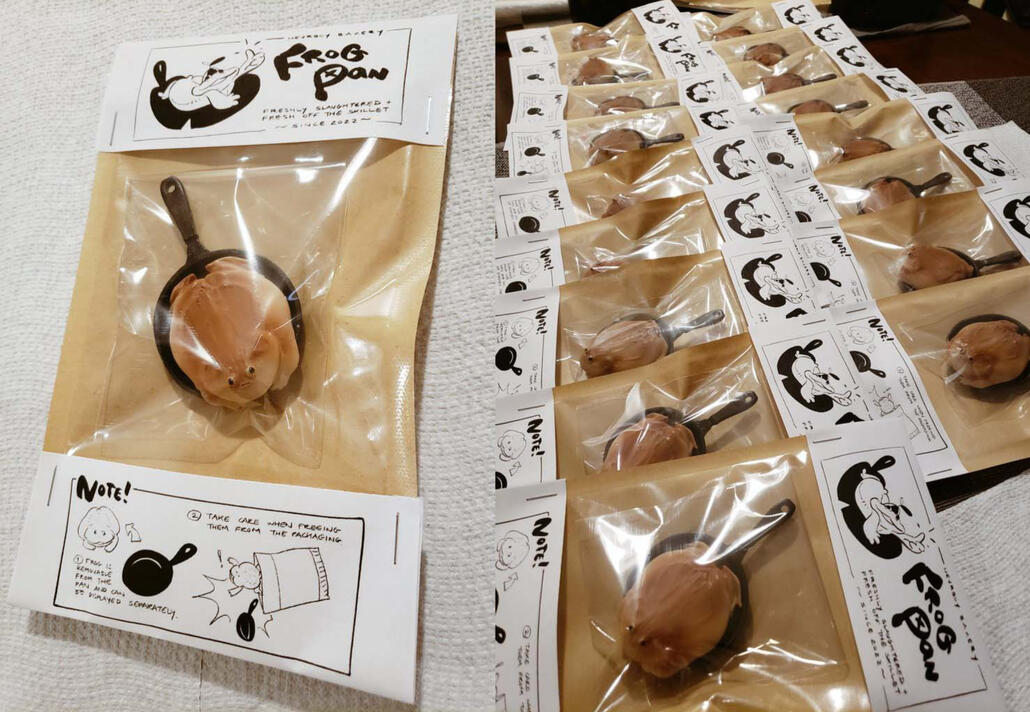 Simple packaging design for sale at the events.