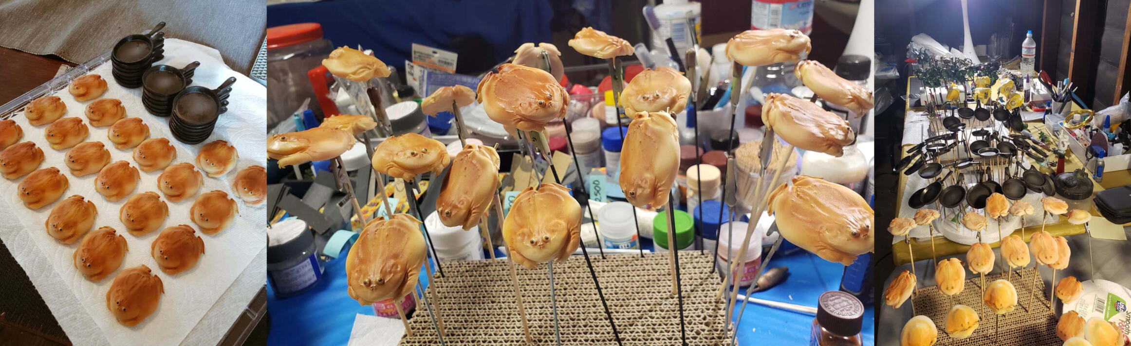 The concept was &quot;flat-ish animal that looks like bread, in a pan.&quot; Hmm, you don&#39;t usually cook bread in a pan though, don&#39;t you?