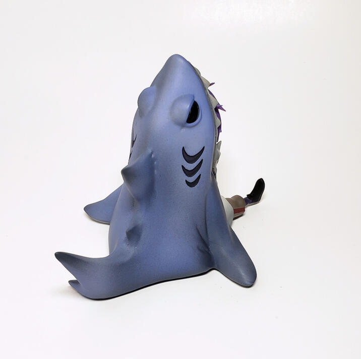 Height: 3in/7.5cm (Nonscale) Sculpted in Blender, printed on the Elegoo Mars 3, painted with the Harder & Steenbeck Ultra airbrush. Materials: ABS-like resin, lacquer+enamel paints.